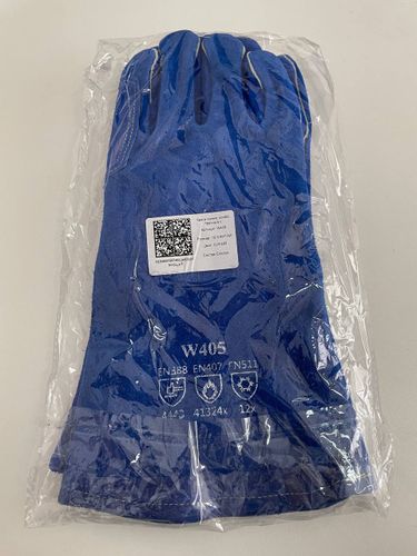 Краги синие, особо прочные с подкладкой EW