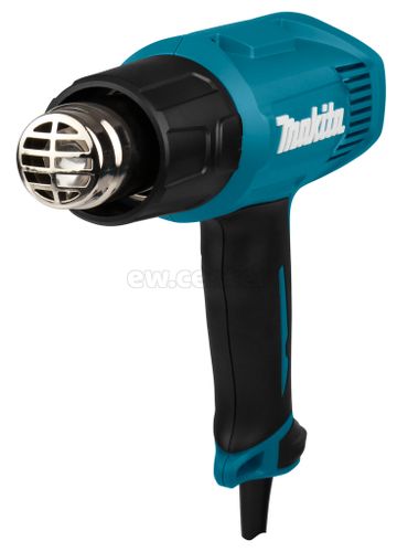 Термопистолет (фен) MAKITA HG5030K, 1600Вт, 350-500 градусов, 300-500л/мин, 0.6кг, кейс