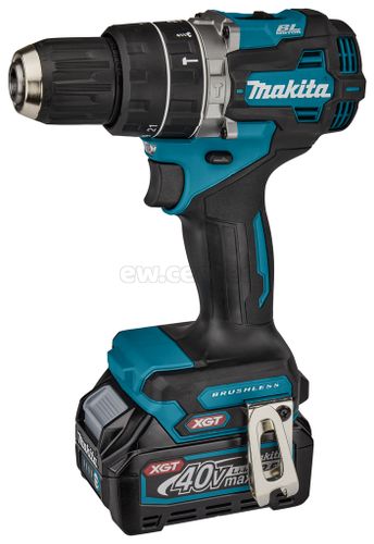 Акк. дрель-шуруповерт MAKITA XGT HP002GD201, 40В, 0-2200 об/мин, 2х2.5А*ч, ЗУ, кейс