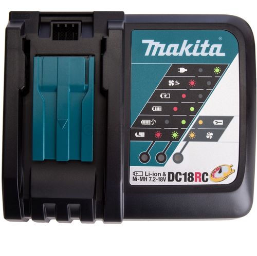 Набор MAKITA 191L74-5 LXT (АКБ BL1850Bх2, Li-Ion, 18В, 5.0Ач +ЗУ DC18RC)