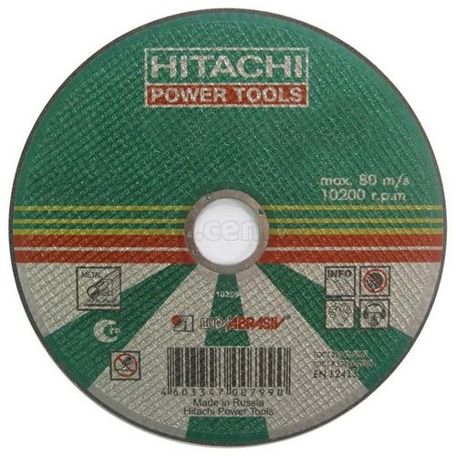 Круг зачистной HITACHI 180х6х22 14А 27