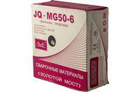 Проволока сварочная омедненная GOLDEN BRIDGE JQ.MG50-6/ER70S-6 (СВ-08Г2С) ⌀ 1.2 мм 20 кг РМРС