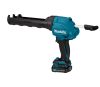 Акк. пистолет для герметика MAKITA CG100DWAEA, 10.8В, 2х2.0 Ач Li-ion, 800 мл, усилие 500кг, кейс