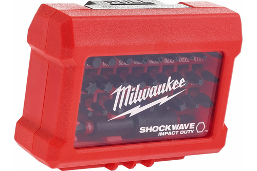 Набор биты MILWAUKEE SHOCKWAVE™ 32ед. в пласт. кейсе (PH/PZ/TX/TX BO) GEN III