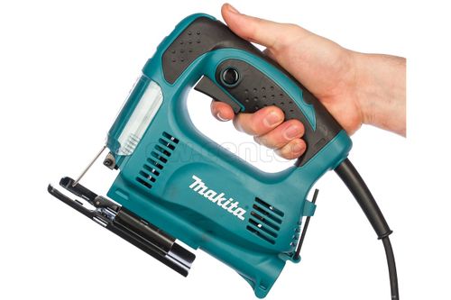 Лобзик MAKITA 4327, 450 Вт, 500-3100 об/мин, ход 18 мм, рез 65 мм, 1.8 кг