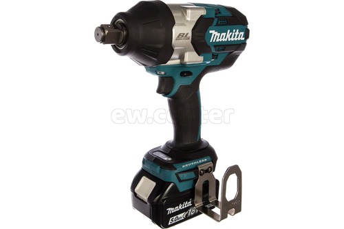 Акк. гайковерт ударный MAKITA DTW1001RTJ (LXT, 18В, 2х5 Ач Li-ion, 2200 уд/мин, 1050Нм, 3/4, 3.7кг)