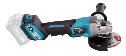 Акк. угловая шлифмашина MAKITA XGT GA029GZ УШМ, 40В, 125 мм, 3000-8500 об/мин, без АКБ и ЗУ