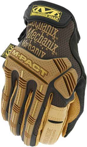 Перчатки противоударные MECHANIX, натуральная кожа, размер L