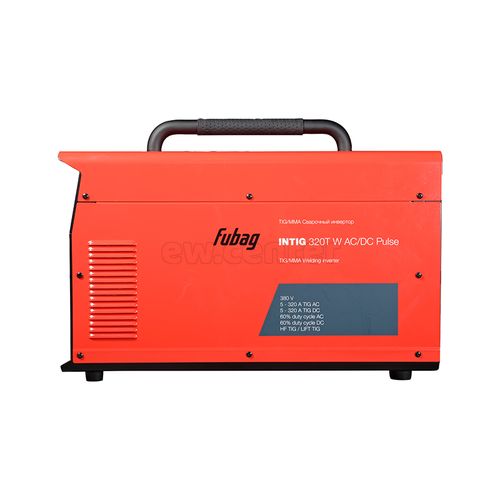 Инвертор сварочный FUBAG INTIG 320 T W AC/DC PULSE + горелка FB TIG 18 5P 4m + модуль охл + тележка