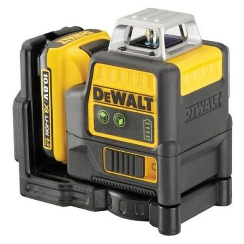 Лазерный уровень DEWALT DCE0811D1G самовырав. линейный ЗЕЛЕНЫЙ