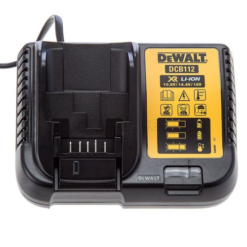 Зарядное устройство DEWALT DCB112, XR Li-Ion 10.8-18 B, 2 A