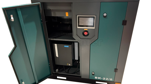 Винтовой воздушный компрессор ВЕДКОМ ВК 22/8 PM 8 Бар (ip23)