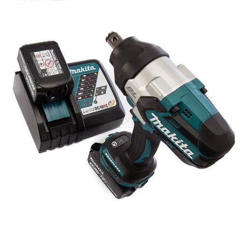 Акк. гайковерт ударный MAKITA DTW1001RTJ (LXT, 18В, 2х5 Ач Li-ion, 2200 уд/мин, 1050Нм, 3/4, 3.7кг)