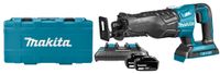 Акк. сабельная пила MAKITA DJR360RM2, 18В, 4 Ач, 3000 об/мин, ход 32мм, рез 255мм, 3.4кг, кейс