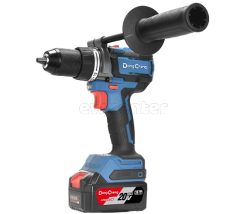 Аккумуляторная ударная дрель-шуруповерт DongCheng DCJZ20160i(TYPE EM)