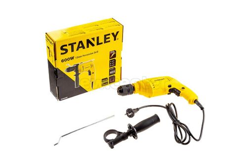 Дрель ударная STANLEY SDH600C, 600 Вт, 2900 об/мин, 49300 уд/мин