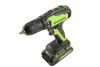 Аккумуляторная дрель-шуруповерт GREENWORKS GD24DD35K2, 24v, 35 Нм, 1х2Ач и ЗУ, кейс