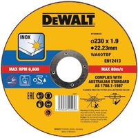 Круг отрезной DEWALT DT43909, по металлу, 230 x 22.2 x 1.9 мм
