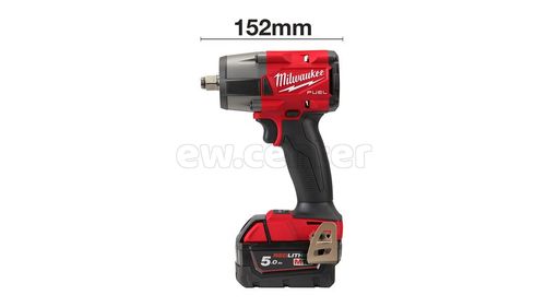 Акк. гайковёрт MILWAUKEE M18 FMTIW2F12-502X FUEL (Li-Ion5Ач)