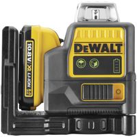 Лазерный уровень DEWALT DCE0811D1G самовырав. линейный ЗЕЛЕНЫЙ