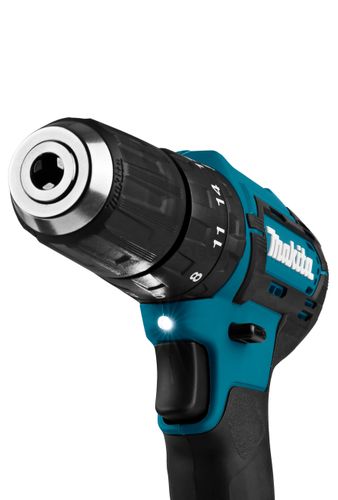 Акк. ударная дрель-шуруповерт MAKITA CXT HP333DWME, 12В Max, 2х4 Ач, 1700об/мин, 1.1кг, чемодан