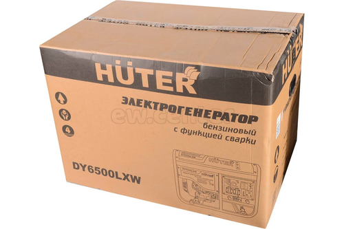 Сварочный бензиновый генератор HUTER DY6500LXW, 220/12 В, 5.5кВт 64/1/18