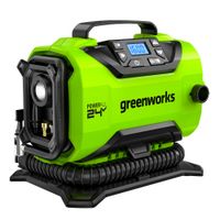 Аккумуляторный компрессор Greenworks ACG301, 24В (без АКБ и ЗУ)