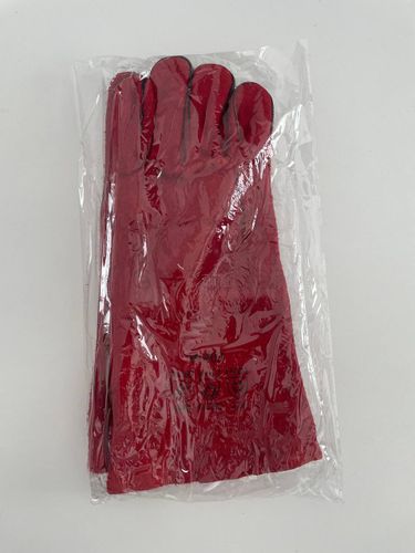 Краги красные с подкладкой EW