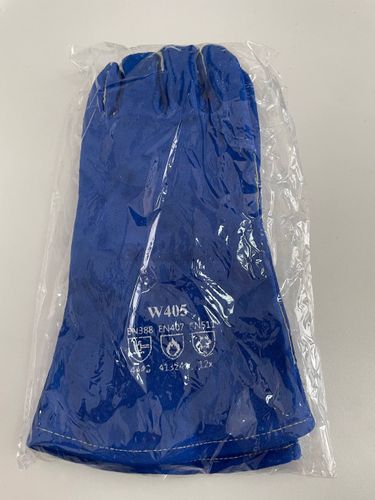 Краги синие, особо прочные с подкладкой EW