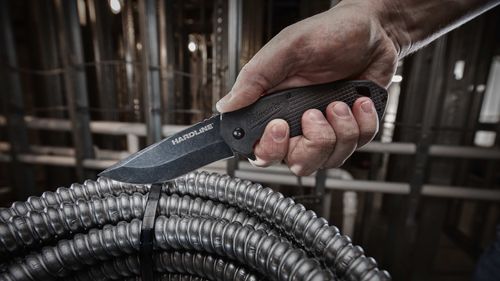 Нож складной MILWAUKEE HARDLINE™ 89мм (D2 сталь)