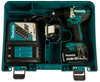 Аккумуляторная бесщеточная дрель-шуруповерт MAKITA DDF484RME, 54Нм LXT 18В, 2х4Ач, кейс