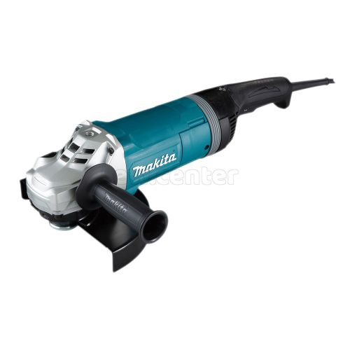 Угловая шлифмашина MAKITA GA9080FX1 УШМ, 2700Вт, 6600 об/мин, диск 230мм, 6.5 кг, коробка