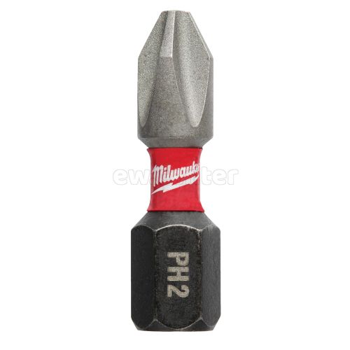 Насадка MILWAUKEE SHOCKWAVE PH2 25мм (2 шт.) 4932430852