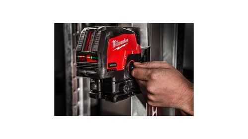 Акк. линейно-точечный лазерный нивелир MILWAUKEE M12 CLLP-0C