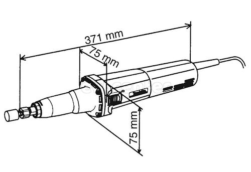 Шлифмашина прямая MAKITA GD0800C