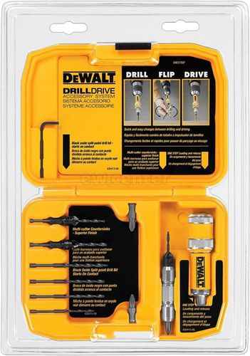 Комплект поворотных приводов для дрели DEWALT DW2735P, 12 предметов