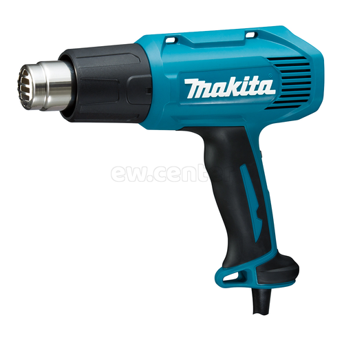 Термопистолет (фен) MAKITA HG6030K, 1800Вт, 50/300/600 градусов, 300-500л/мин, 0.6кг кейс, 4 насадки