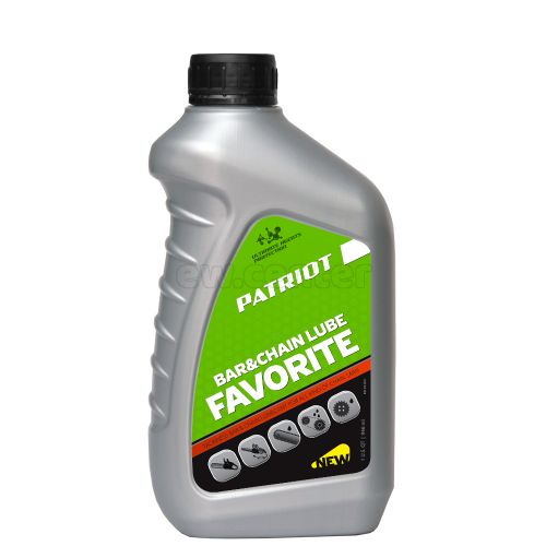 Масло цепное PATRIOT FAVORITE BAR&CHAIN LUBE 0,946л